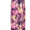 Bright & Beautiful Opal Marble Galaxy 70's Pencil Skirt Multi New In