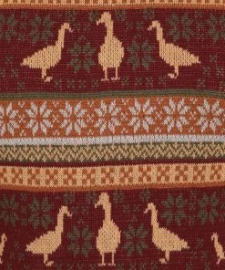 Bright & Beautiful Bella Duck Fair Isle 60's Jumper Brown