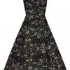 New In Bright & Beautiful Melissa Nature Nouveau 50's Swing Dress Multi