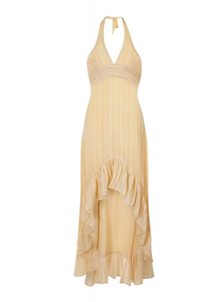 Bright & Beautiful Bella 70's Maxi Dress Yellow New In