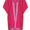 Bright & Beautiful Kady 70's Kimono Pink Colour