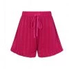 Bright & Beautiful Hariet Lurex 70's Shorts Pink Colour