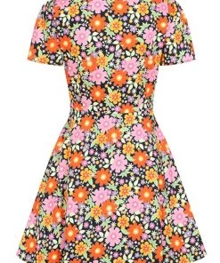 Bright & Beautiful Jemma Paradise Bloom 60's Dress Multi