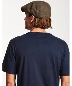 Brixton Hooligan Snap Cap Brown Khaki New In