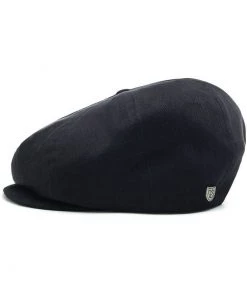 Brixton Brood Snap Cap Black