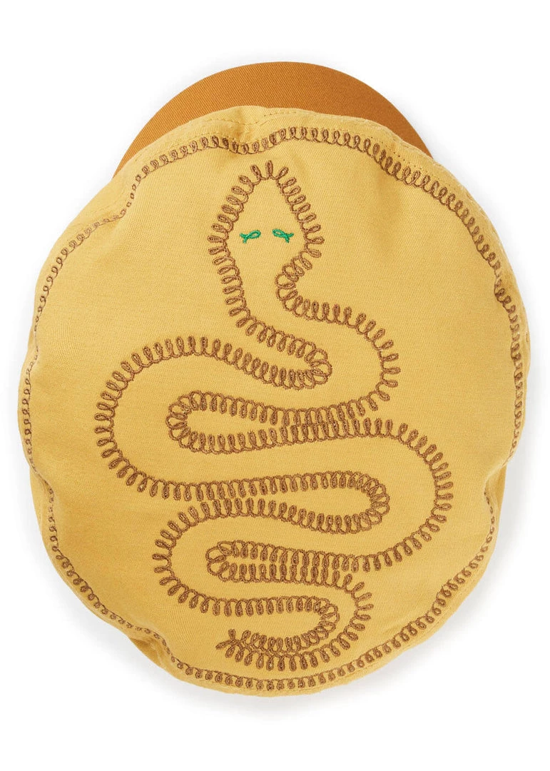 New In Brixton Fiddler EMB Cap Nugget Gold