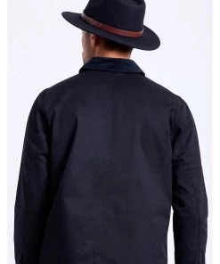 Brixton Messer Fedora Hat Black New In