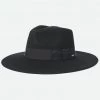 Brixton Joanna Felt Hat Black