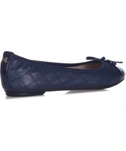 Butterfly Twist Olivia Foldable Flats Navy