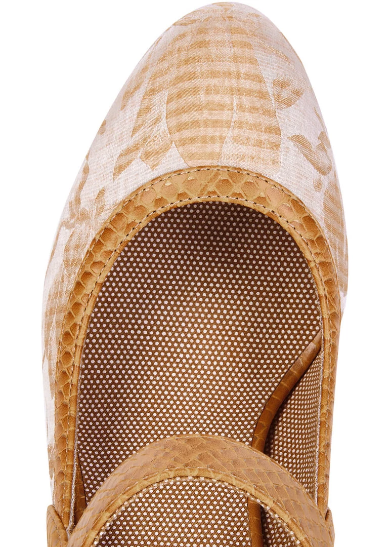 Ruby Shoo Cassandra Pumps Sand Color