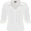 Collectif Mona 50's Shirt White