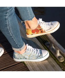 New In Celdes Van Gogh Sunflowers Sneakers