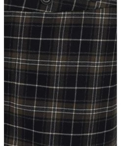 New In Chet Rock Mens Chuck Tartan Trousers Green