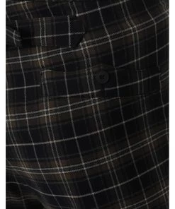 New In Chet Rock Mens Chuck Tartan Trousers Green