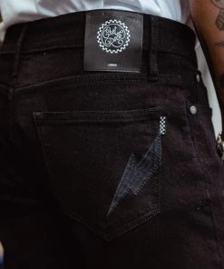 Chet Rock Mens Rockstar Jeans Black New In