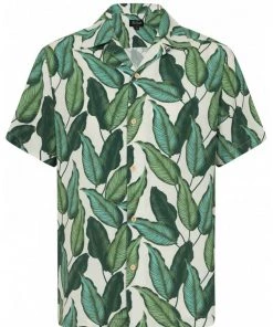 New In Chet Rock Rainforest 50's Shirt Ivory