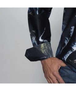 Claudio Lugli Mens Space Walk Shirt Black New In