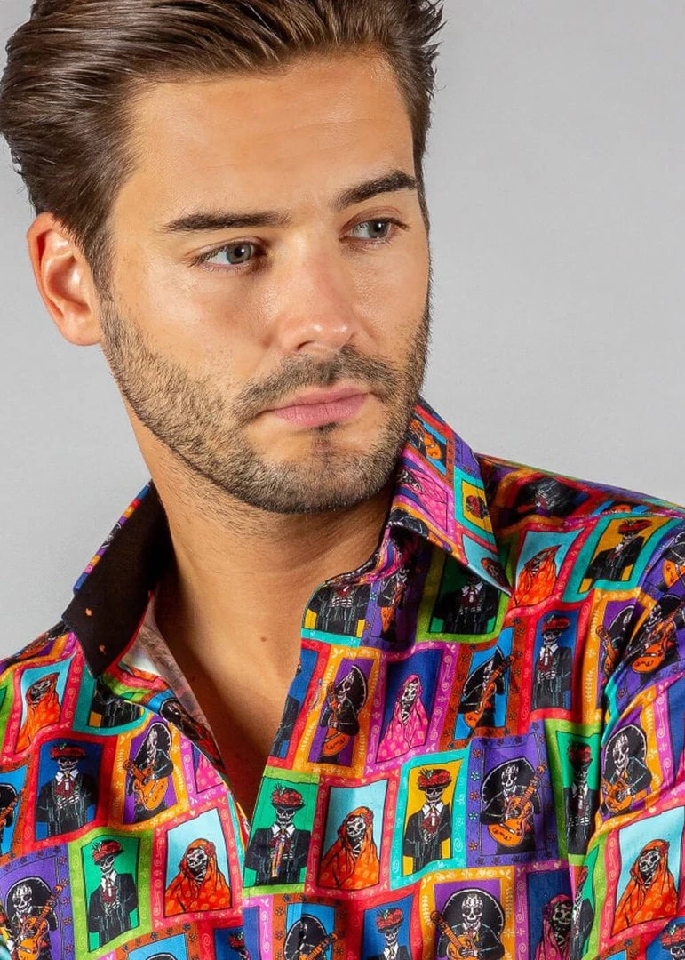 New In Claudio Lugli Heren Day Of The Dead Shirt