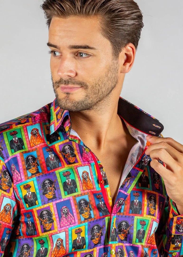 New In Claudio Lugli Heren Day Of The Dead Shirt