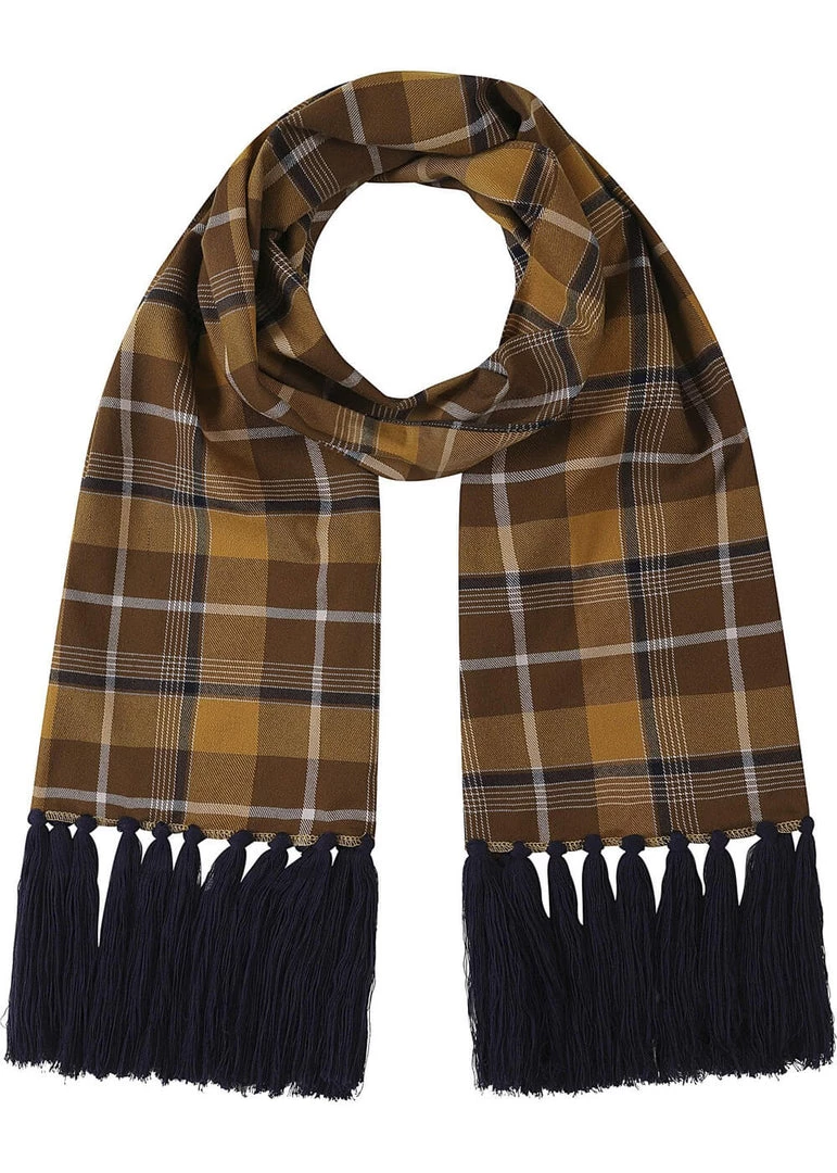 Collectif Moon Hills Check Scarf Multi New In