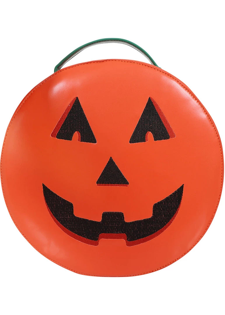 Collectif Halloween Pumpkin Backpack Orange
