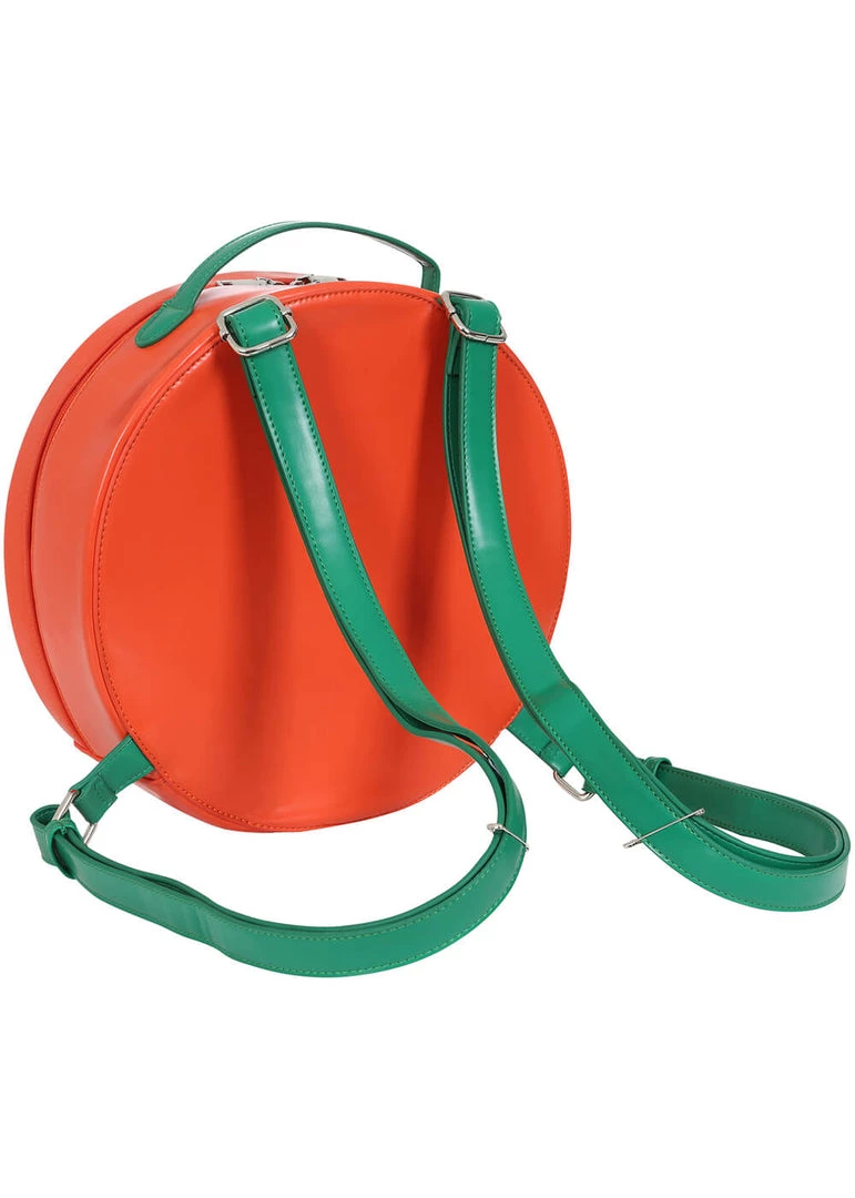 Collectif Halloween Pumpkin Backpack Orange