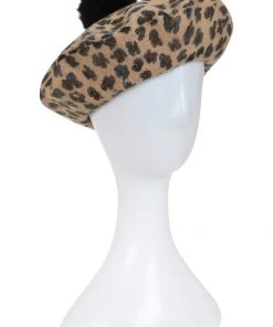 Collectif Liona Leopard 50's Beret Leopard New In