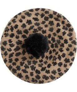 Collectif Liona Leopard 50's Beret Leopard New In