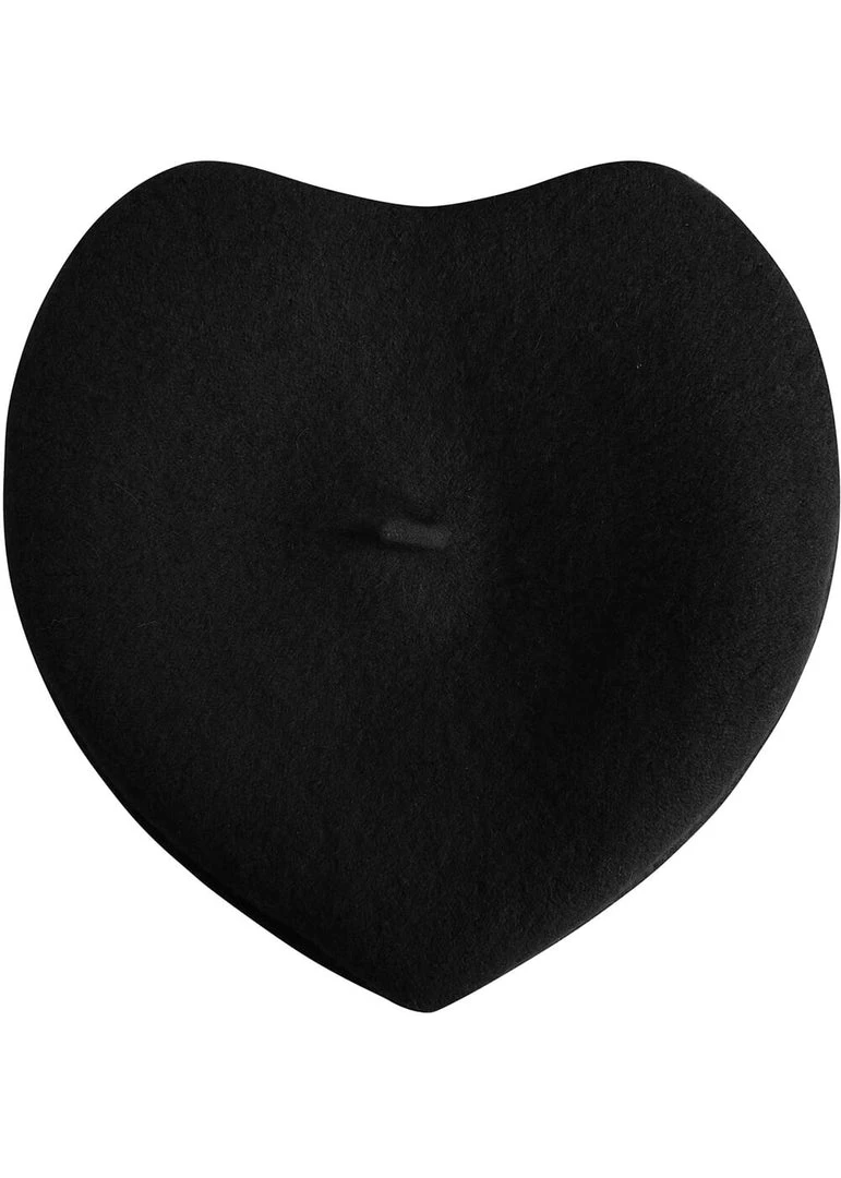 Collectif Sweetheart 50's Beret Black New In