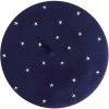 New In Collectif Starlight Stars 50's Beret Navy