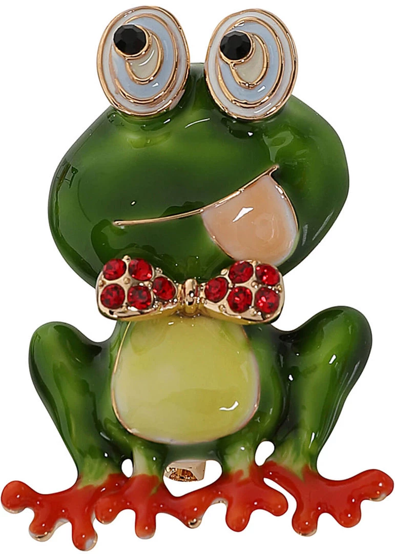 Collectif Simon The Frog 60's Broche Green