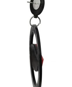 New In Collectif Vampy Kiss Vampire Earrings Black