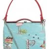 Collectif Carrie Motel 50's Handbag Blue New In
