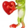 Collectif Loving Frog Brooch Green Red New In