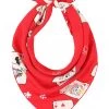 Collectif Purrfect Hand Scarf Red