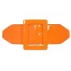 New In Collectif Tamiko Patent 60's Belt Orange