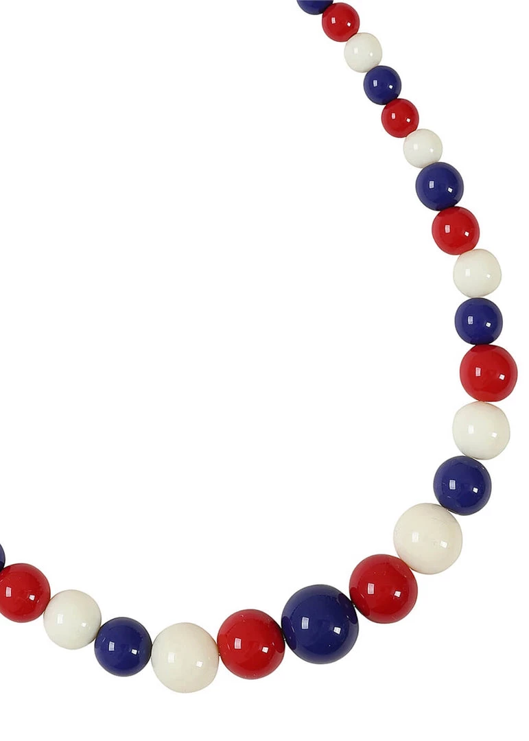 New In Collectif Kiria Nautical 40's Kette Red White Blue