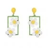 Collectif Daisy 60's Earrings Multi New In