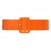 Collectif Sally 50's PVC Belt Orange