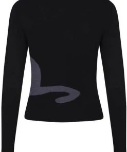 Collectif Jessie Midnight Cat 50's Cardigan Black