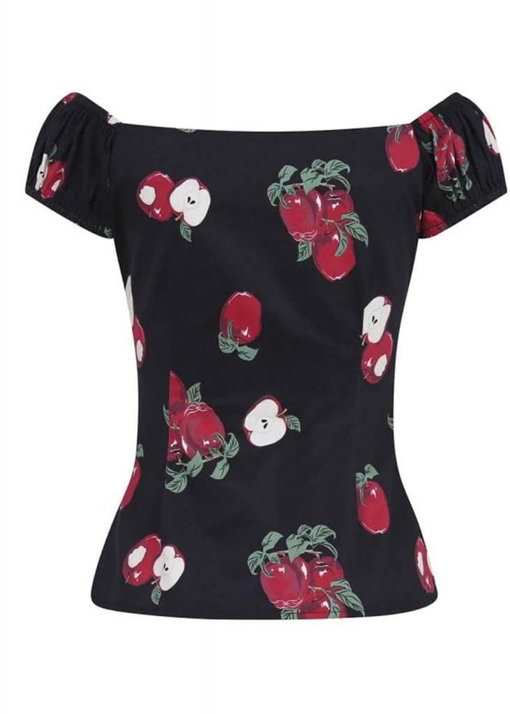 Collectif Dolores Apple 50's Top Black New In
