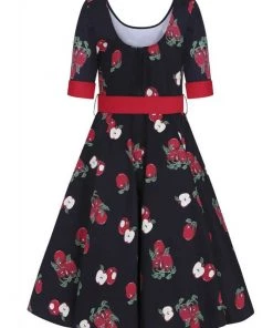 Collectif June Apple 50's Swing Dress Multi