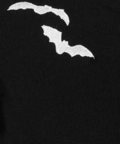 Collectif Abigail Trick Or Treat 50's Cardigan Black New In