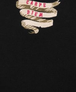 Collectif Charlene Carpe Diem 50's Cardigan Black