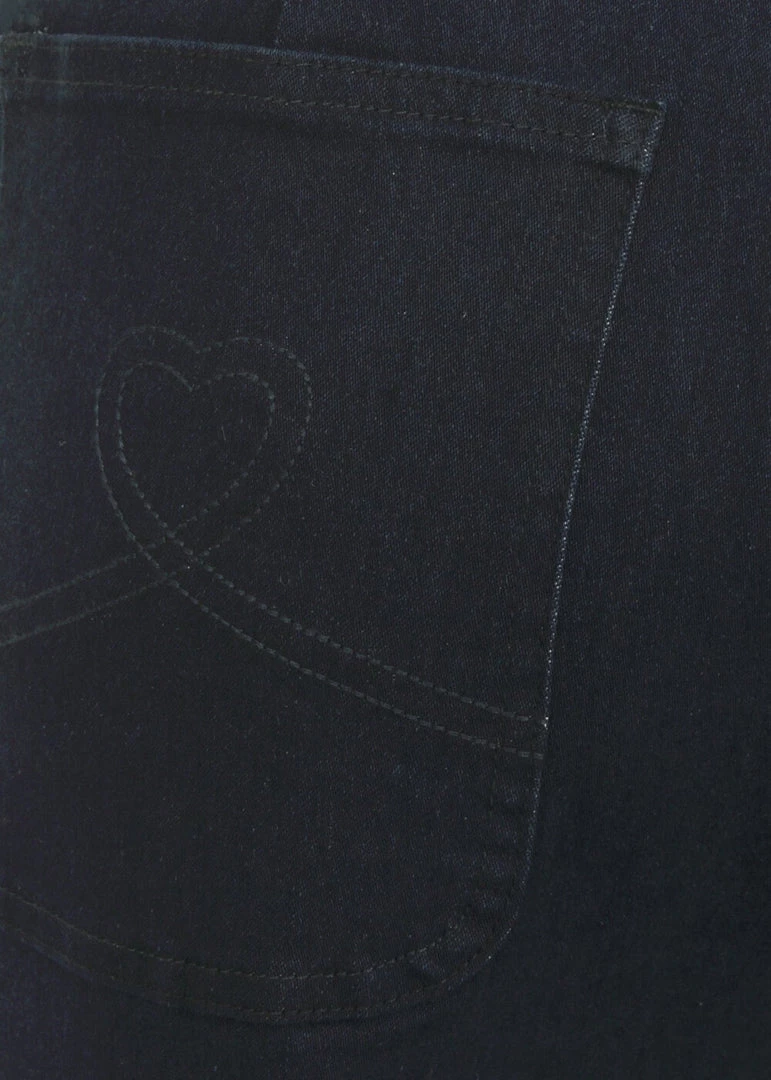 Collectif Taci Nautical 40's Jeans Navy Blue New In