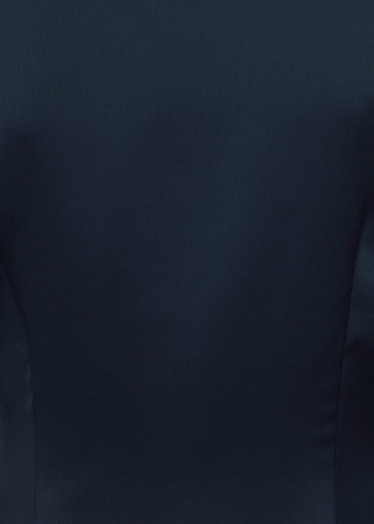 New In Collectif Andra 40's Blouse Navy Blue