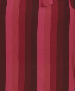 Collectif Nicola Midnight Stripe 60's Top Wine