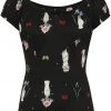 Collectif Lorena Carpe Diem 50's Top Black