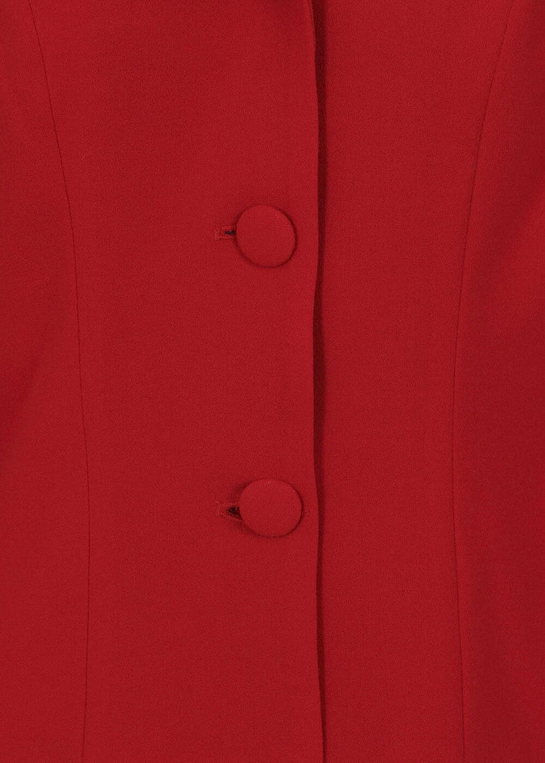 Collectif Brooke 40's Jacket Red New In