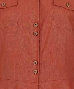 Collectif Hailey 60's Dress Orange